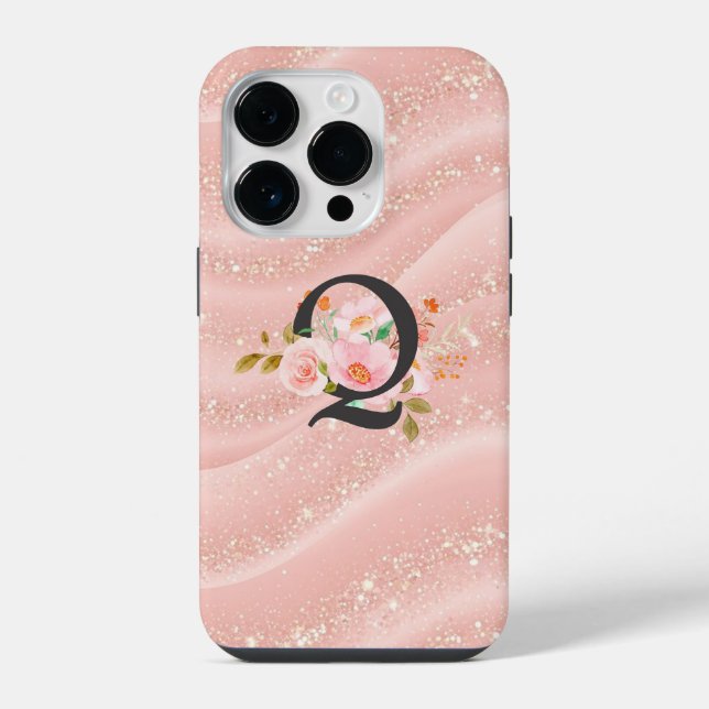 Letter Q iPhone Case (Back)
