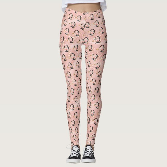 Letter Q Leggings (Front)