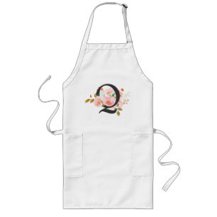 Letter Q Long Apron