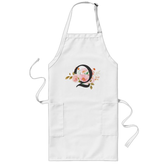 Letter Q Long Apron (Front)