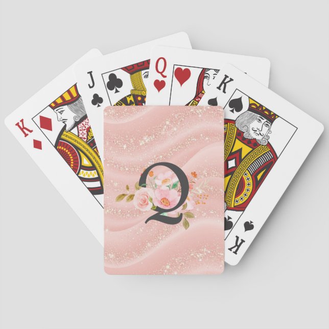 Letter Q Playing Cards (Back)