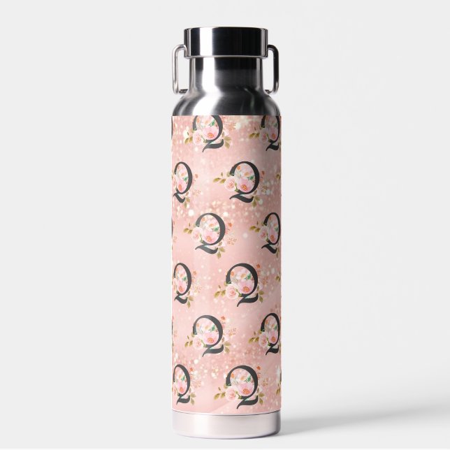 Letter Q Water Bottle (Front)
