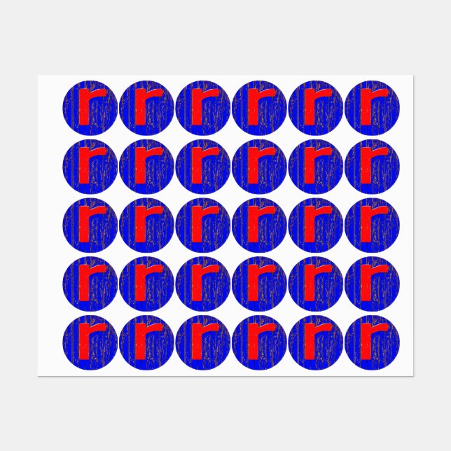 Letter r (Sheet)