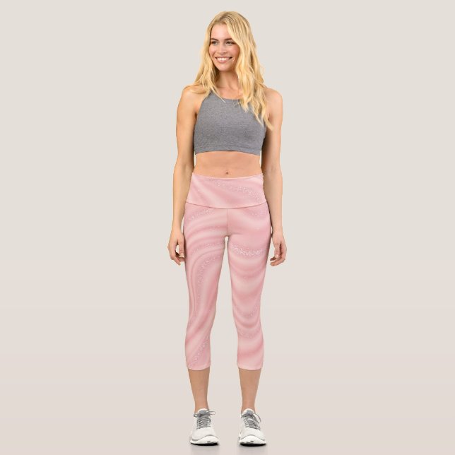 Letter R Capri Leggings (Front)
