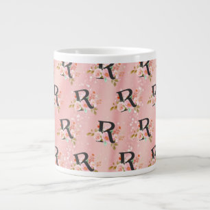 Letter R Large Coffee Mug