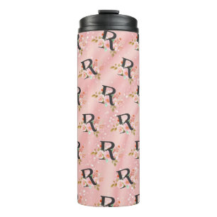 Letter R Thermal Tumbler