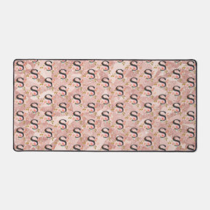 Letter S Desk Mat