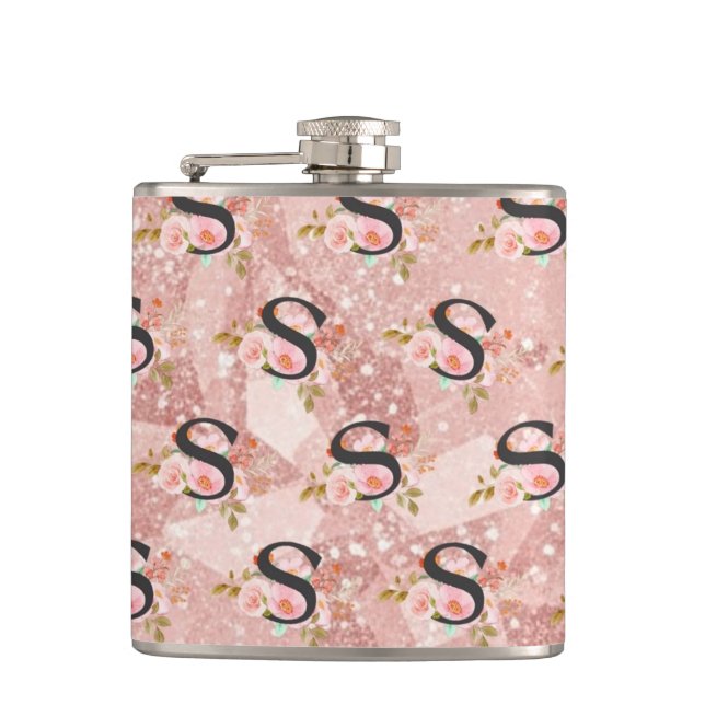 Letter S Hip Flask (Front)
