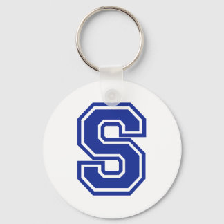 Letter S Key Ring