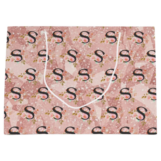 Letter S Large Gift Bag (Front)