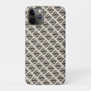 Letter S Monogram Vintage Celtic Knot Print Case-Mate iPhone Case