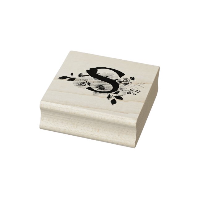 Letter S Rubber Stamp (Stamp)