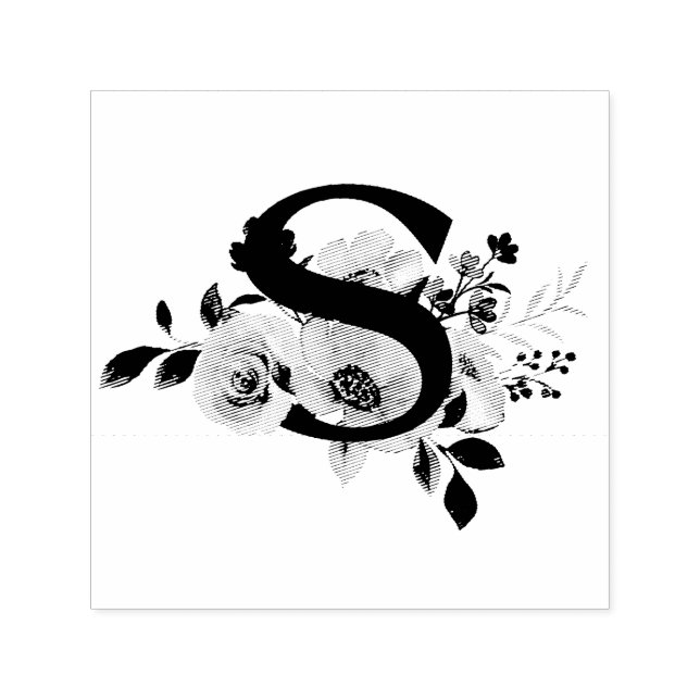 Letter S Self-inking Stamp (Design)