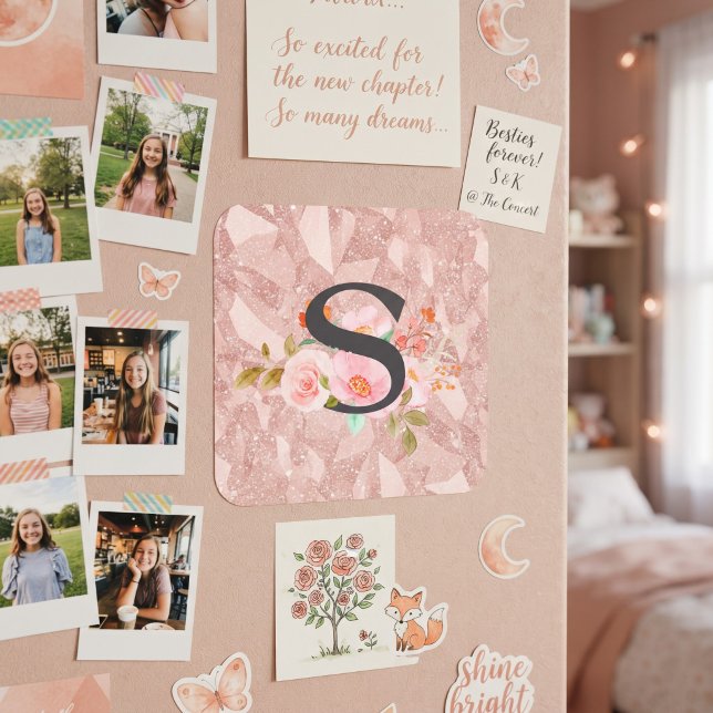 Letter S Square Sticker (Creator Uploaded)