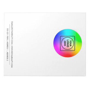 Letter Size 8.5x11 Custom Logo Notepad