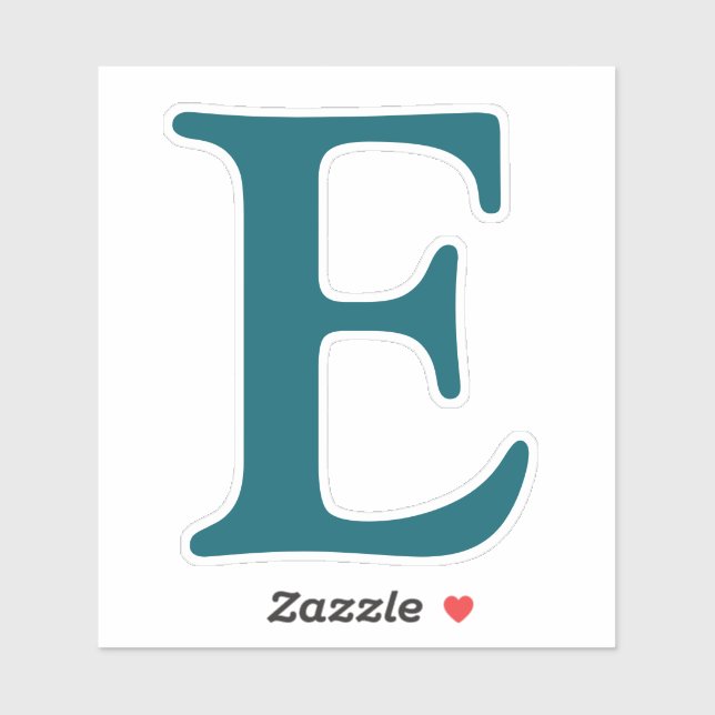 Letter Sticker (Sheet)