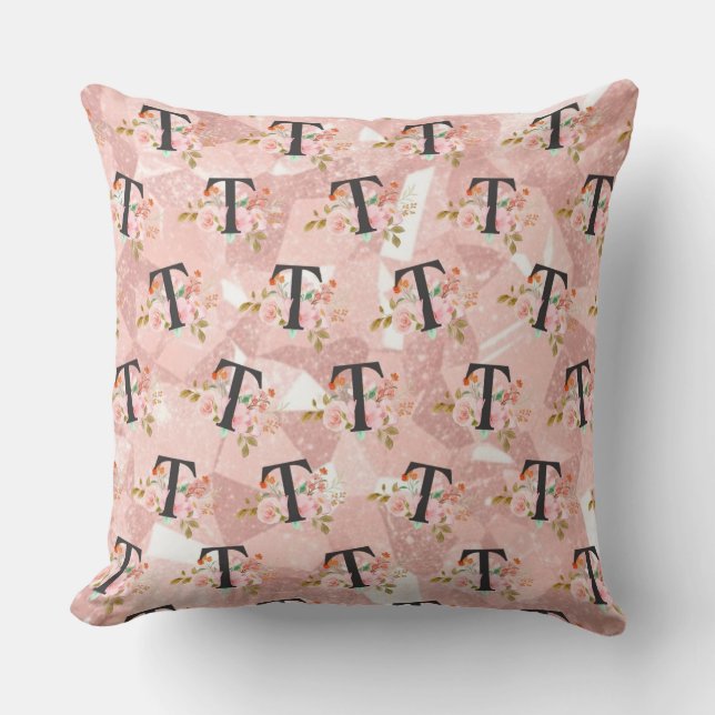 Letter T Cushion (Front)