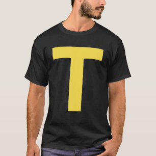 Letter T Funny Chipmunk Group Matching Halloween C T-Shirt
