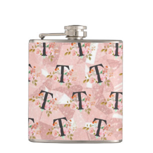 Letter T Hip Flask