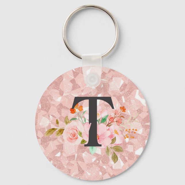 Letter T Key Ring (Front)