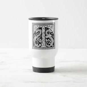 Letter T with Dragons Mug