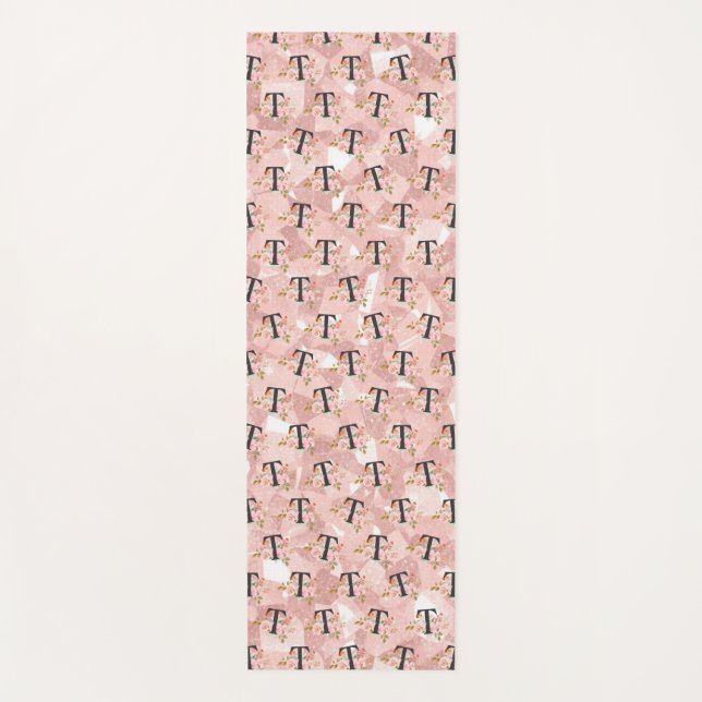 Letter T Yoga Mat (Front)