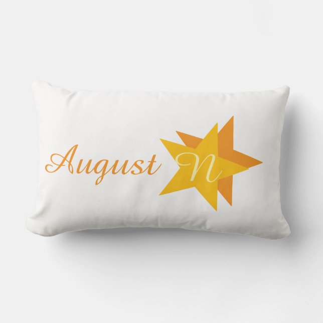 Letter Throw Pillow (Front)