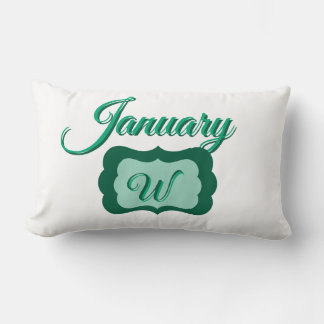 Letter Throw Pillow