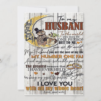 Letter To My Husband, Love Quotes Letter Holiday Card