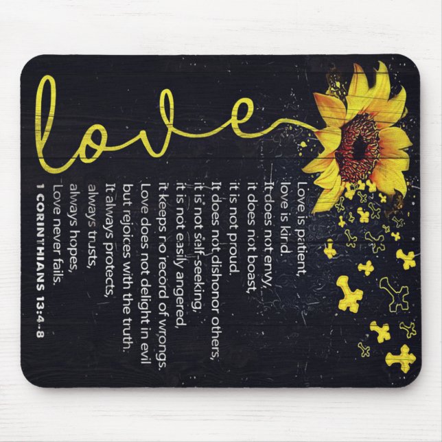 Letter To My Husband , New Home Gift Mouse Pad (Front)