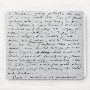 Letter to Richard Wagner 17th February 1860 Mouse Pad