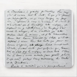 Letter to Richard Wagner  17th February 1860 Mouse Pad