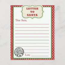 Letter to Santa
