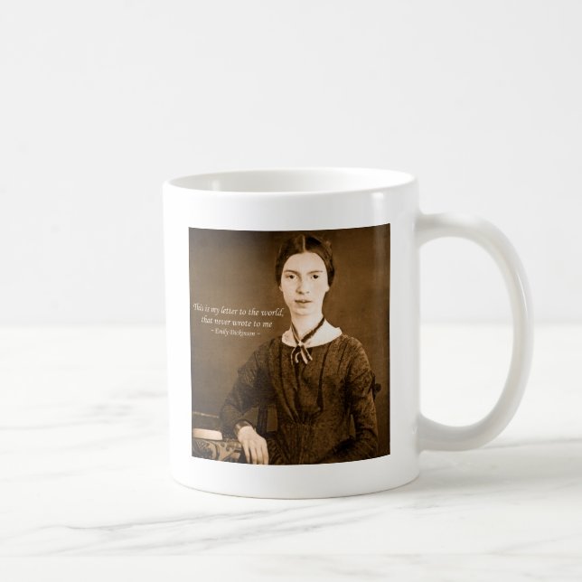 Letter to the World Coffee Mug (Right)