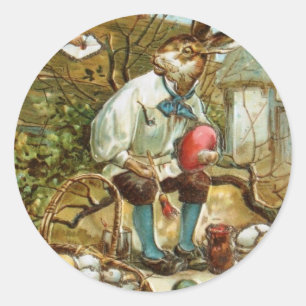 Letter toThe Easter Bunny Classic Round Sticker