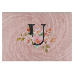 Letter U Cutting Board