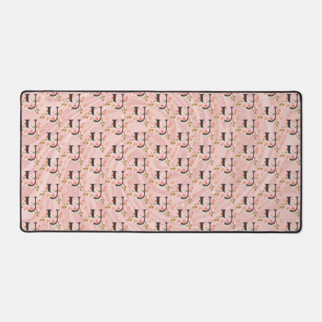 Letter U Desk Mat (Front)