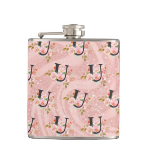 Letter U Hip Flask