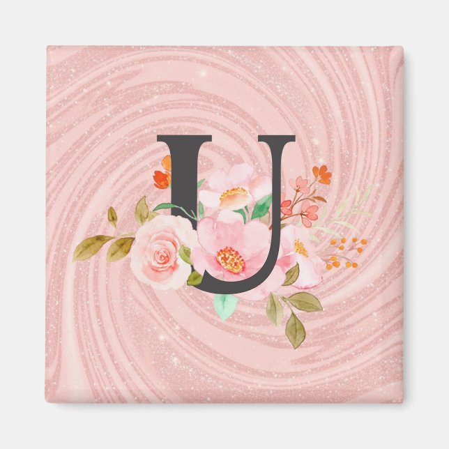 Letter U Magnet (Front)