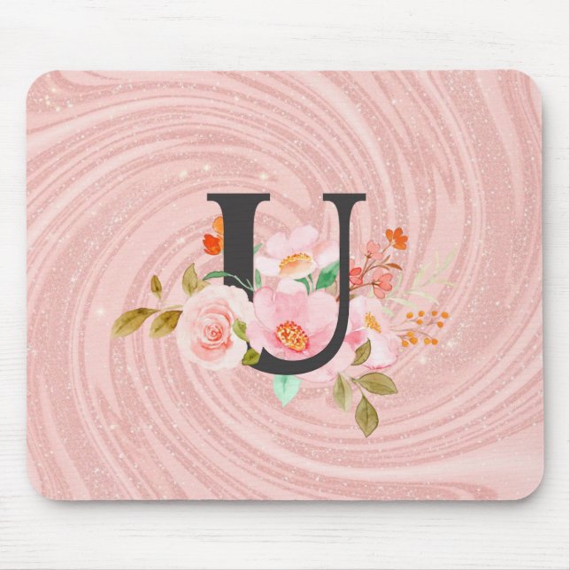Letter U Mouse Pad (Front)