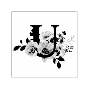 Letter U Self-inking Stamp