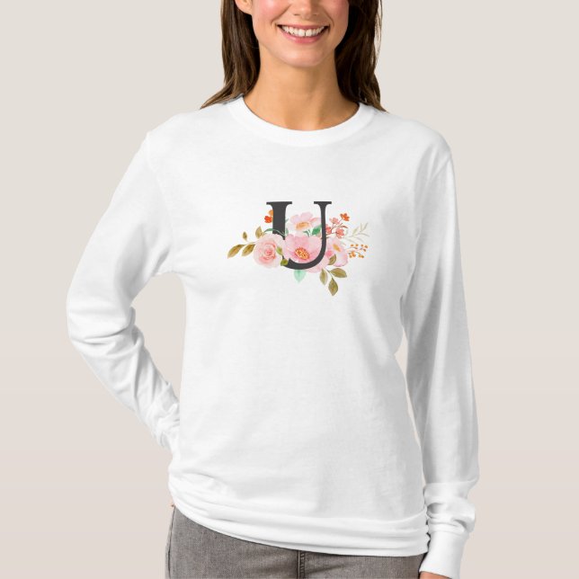 Letter U T-Shirt (Front)