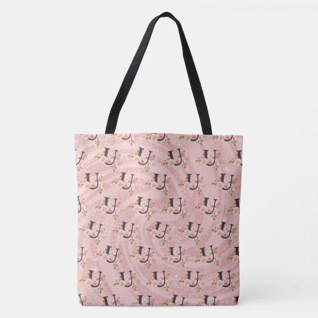 Letter U Tote Bag (Front)