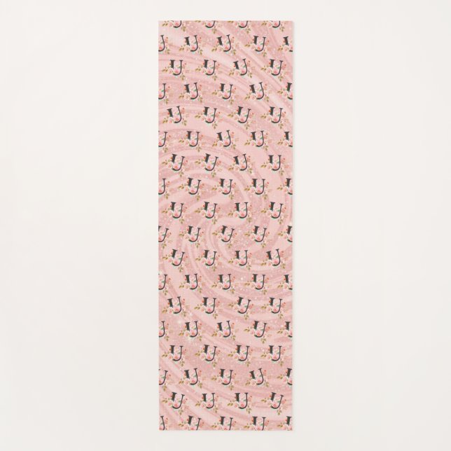 Letter U Yoga Mat (Front)