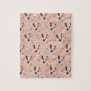 Letter V Jigsaw Puzzle