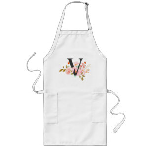 Letter V Long Apron
