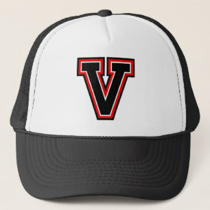 Letter "V" monogram Trucker Hat