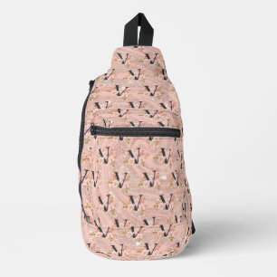 Letter V Sling Bag