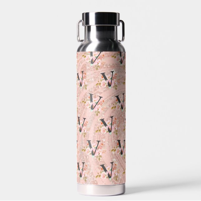 Letter V Water Bottle (Front)