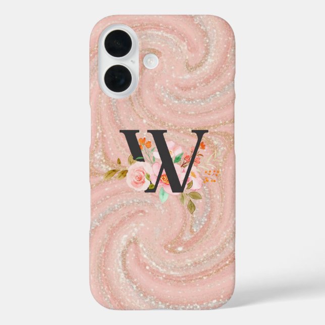 Letter W Case-Mate iPhone Case (Back)